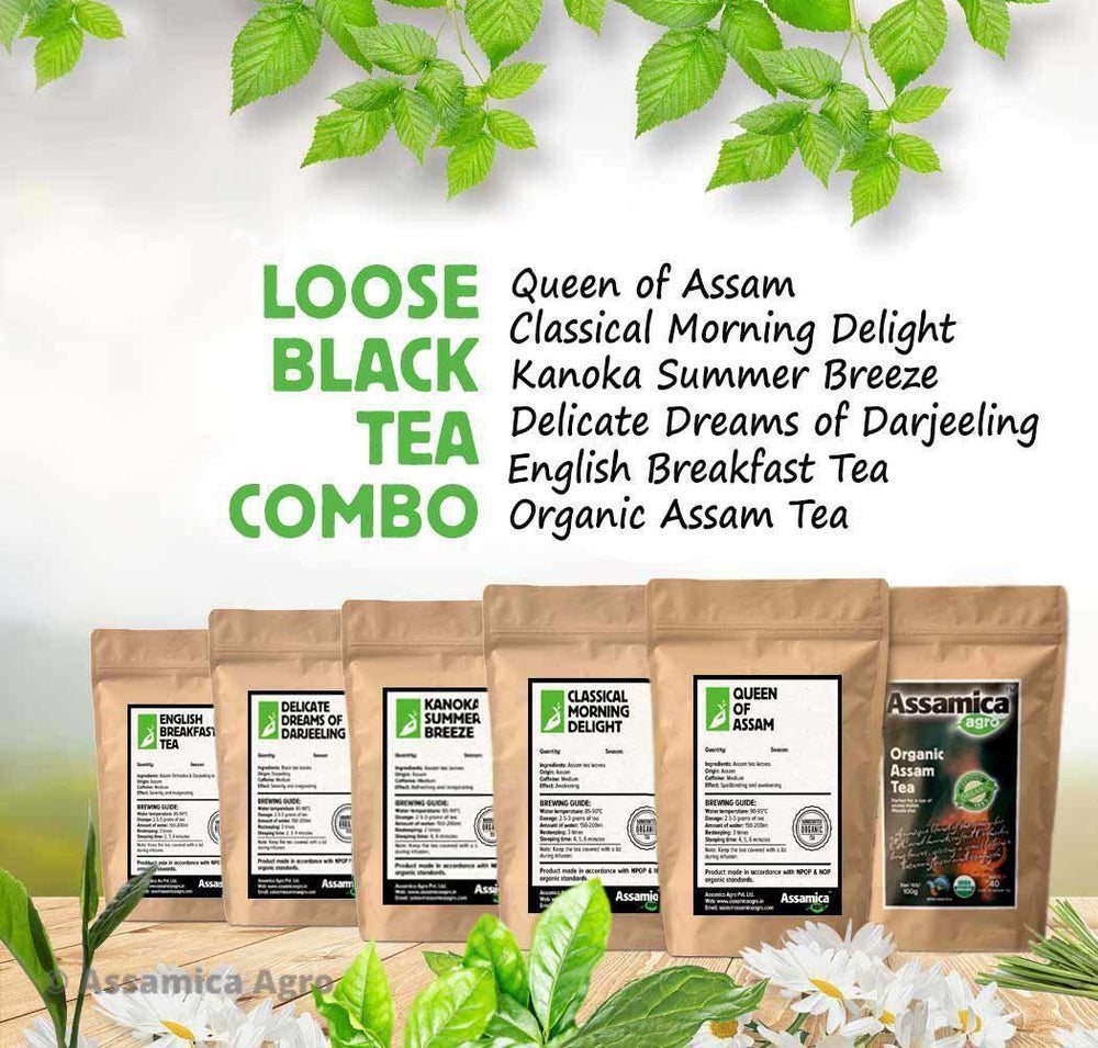 
                  
                    Load image into Gallery viewer, Loose Leaf Black Teas - Combo Pack
                  
                