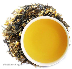 
                  
                    Load image into Gallery viewer, Organic Chamomile Green Tea: Chamomile Green Sunshine
                  
                