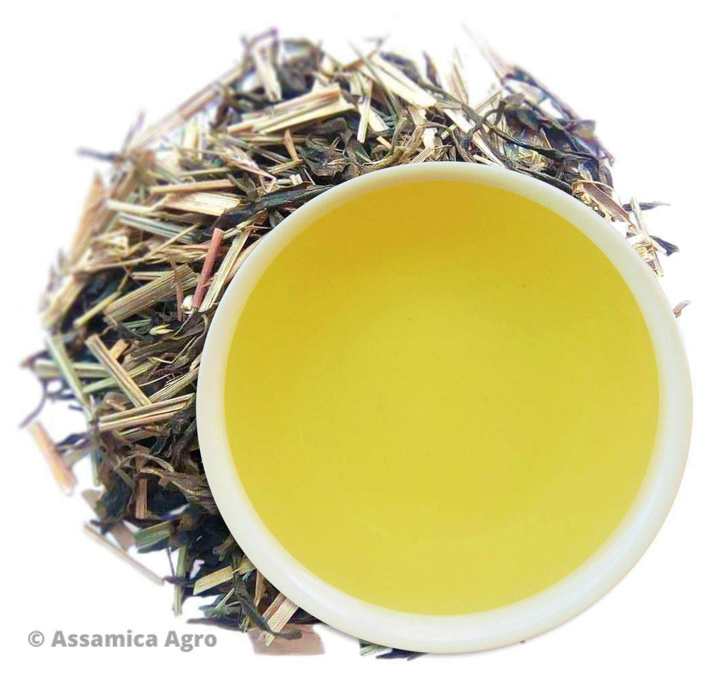 Organic Lemongrass Green Tea: Green Lemongrass Flare
