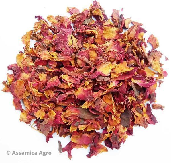 Organic Rose Tea: Rose Delight - Dry Leaves