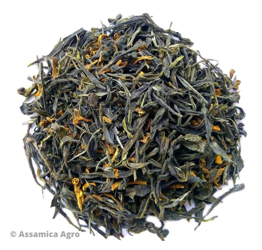 Turmeric Green Tea | Turmeric Green Savour - Dry Leaves